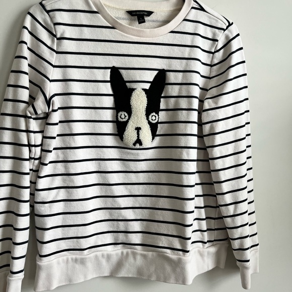 BANANA REPUBLIC Boston/Frenchie Sweatshirt Sz small - Picture 4 of 11